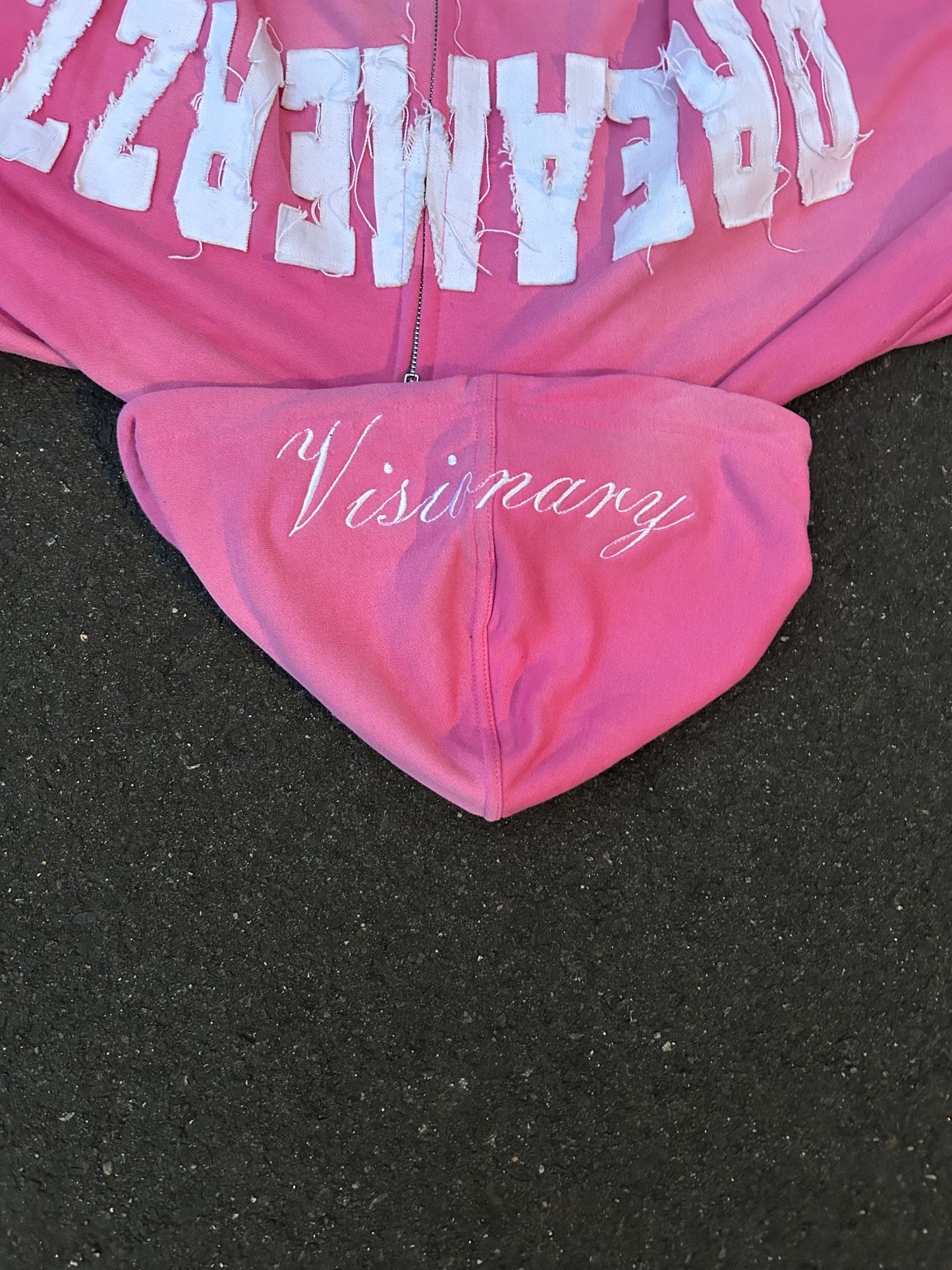 Pink VISIONARY. Dept hoodie