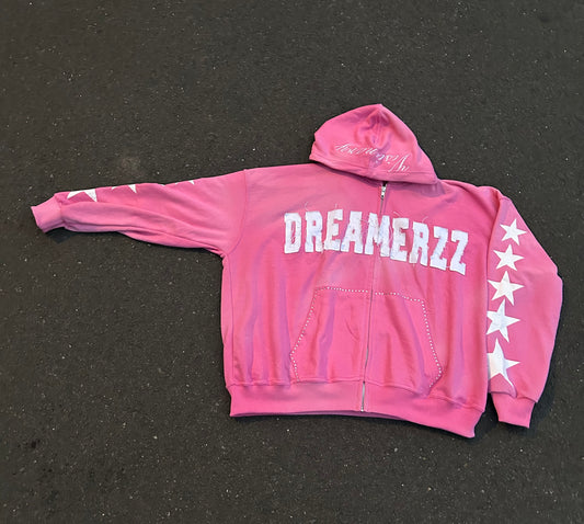 Pink VISIONARY. Dept hoodie